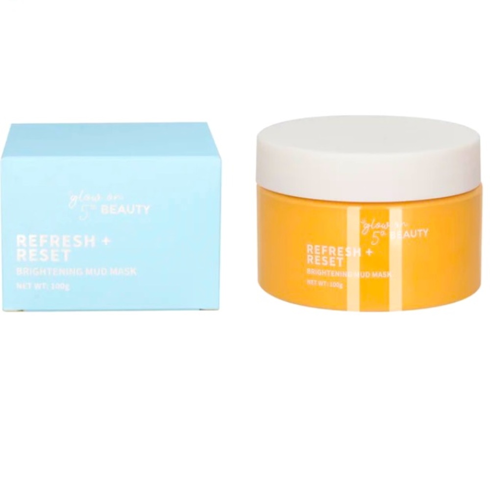 Glow on 5th Beauty  REFRESH & RESET Brightening Mud Mask